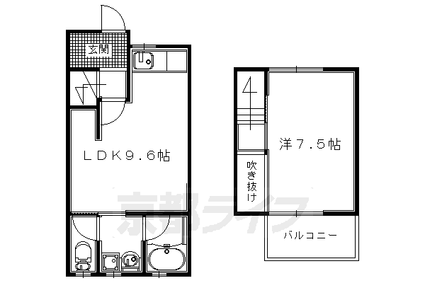 京都府宇治市小倉町南堀池 小倉駅 1LDK 一戸建て 賃貸物件詳細