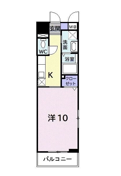 東京都府中市白糸台６ 飛田給駅 1K マンション 賃貸物件詳細