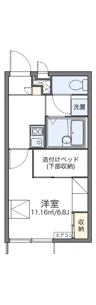 神奈川県横浜市泉区上飯田町 いずみ野駅 1K アパート 賃貸物件詳細