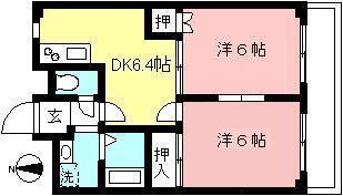 東京都八王子市北野町 北野駅 2DK マンション 賃貸物件詳細
