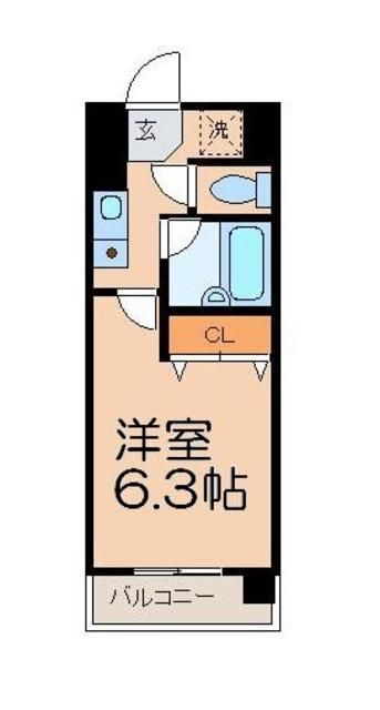 クアトロエスペランサ 7階 1K 賃貸物件詳細