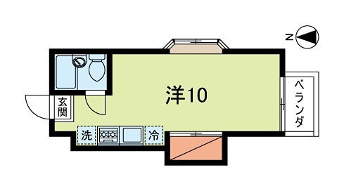 東京都杉並区上荻４ 西荻窪駅 ワンルーム アパート 賃貸物件詳細