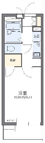 レオパレスブルファーニＩＩ 3階 1K 賃貸物件詳細