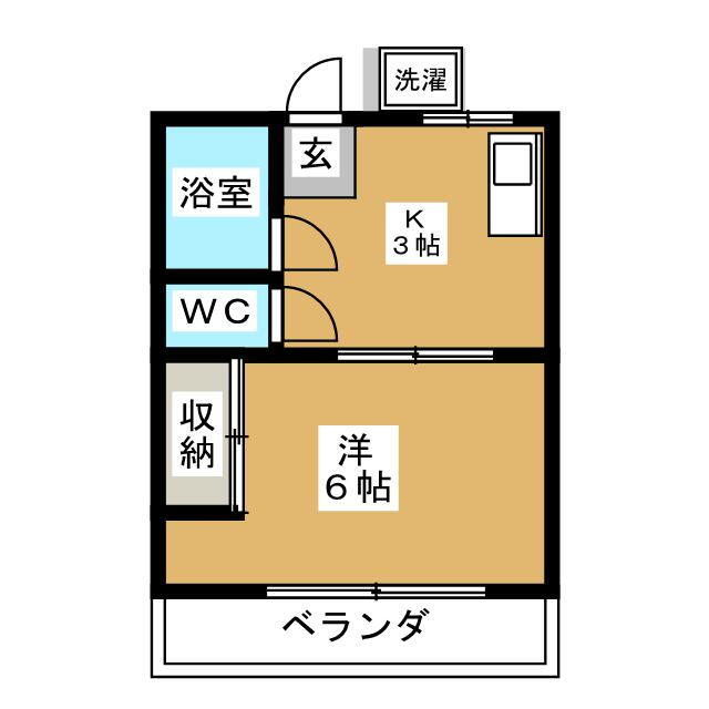 東京都世田谷区喜多見５ 成城学園前駅 1K アパート 賃貸物件詳細