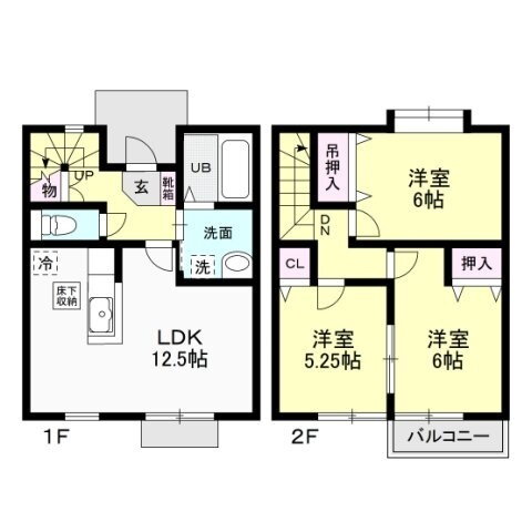 栃木県宇都宮市中里町 宇都宮駅 3LDK アパート 賃貸物件詳細