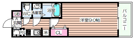 大阪府大阪市西淀川区野里１ 姫島駅 1K マンション 賃貸物件詳細
