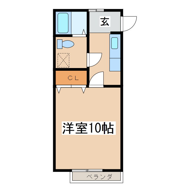 山形県米沢市春日１ 1K アパート 賃貸物件詳細