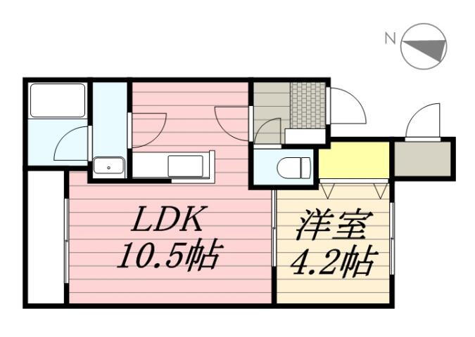 北海道札幌市北区北三十一条西３ 北３４条駅 1DK マンション 賃貸物件詳細