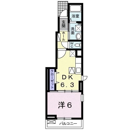 福岡県糟屋郡新宮町下府７ 新宮中央駅 1DK アパート 賃貸物件詳細