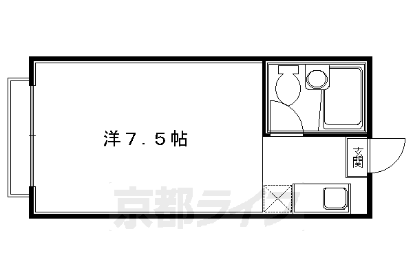 京都府京都市伏見区樽屋町 丹波橋駅 1K マンション 賃貸物件詳細