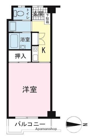静岡県三島市東本町２ 三島田町駅 1K マンション 賃貸物件詳細