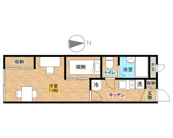 千葉県木更津市富士見２ 木更津駅 1K アパート 賃貸物件詳細