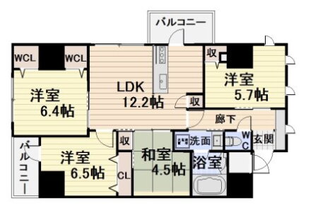 福岡県宗像市土穴１ 赤間駅 4LDK マンション 賃貸物件詳細