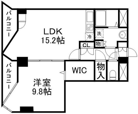 宮ヶ丘レジデンス神宮前（旧称サムティ宮ヶ丘レジデンス） 6階 1LDK 賃貸物件詳細