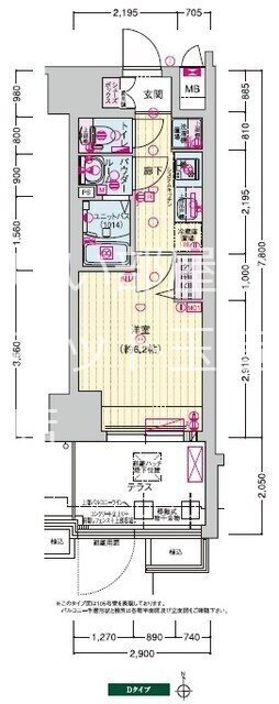大阪府大阪市阿倍野区天王寺町北２ 寺田町駅 1K マンション 賃貸物件詳細