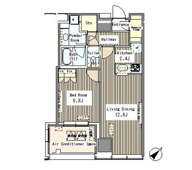 東京都渋谷区代々木１ 南新宿駅 1LDK マンション 賃貸物件詳細