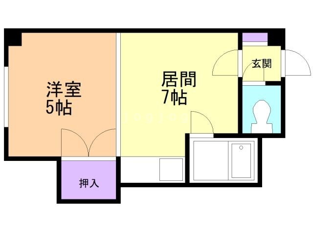 北海道札幌市西区二十四軒四条２ 琴似駅 1DK マンション 賃貸物件詳細