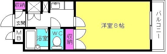 兵庫県加古川市別府町別府 別府駅 1K マンション 賃貸物件詳細