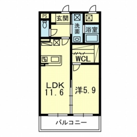 熊本県菊池郡大津町大字室 肥後大津駅 1LDK マンション 賃貸物件詳細