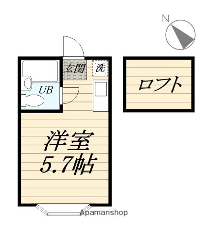 神奈川県座間市ひばりが丘３ 鶴間駅 ワンルーム アパート 賃貸物件詳細