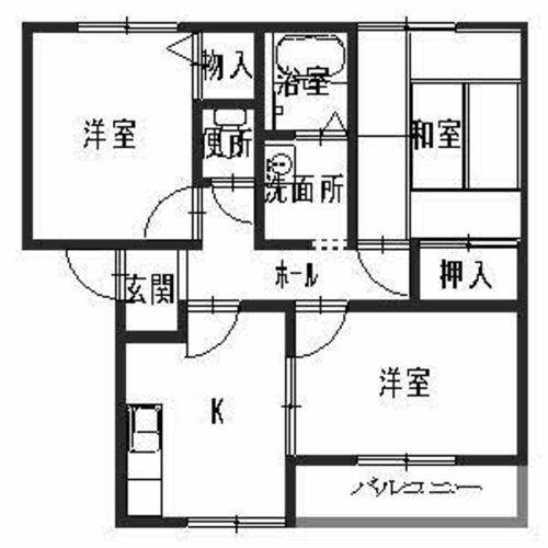 兵庫県姫路市兼田 姫路駅 3K アパート 賃貸物件詳細