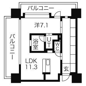 愛知県名古屋市東区泉３ 高岳駅 1LDK マンション 賃貸物件詳細