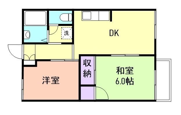 和歌山県和歌山市今福５ 宮前駅 2LDK アパート 賃貸物件詳細