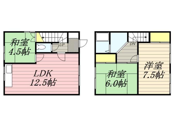 北海道札幌市白石区川北三条２ 白石駅 3LDK アパート 賃貸物件詳細