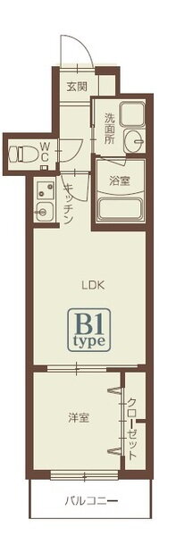 山口県下関市秋根新町 新下関駅 1LDK マンション 賃貸物件詳細