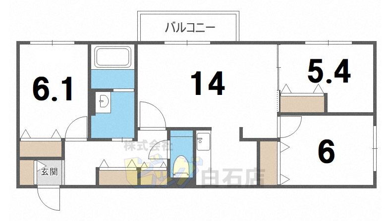 北海道札幌市白石区本通１７丁目北 南郷１８丁目駅 3LDK マンション 賃貸物件詳細