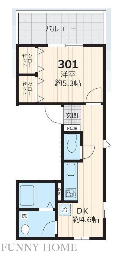 東京都渋谷区東２ 恵比寿駅 1DK アパート 賃貸物件詳細