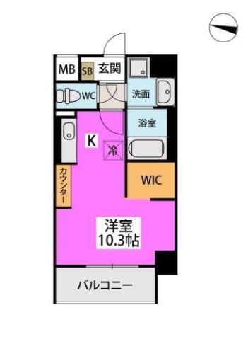 福岡県福岡市西区福重４ 姪浜駅 ワンルーム マンション 賃貸物件詳細
