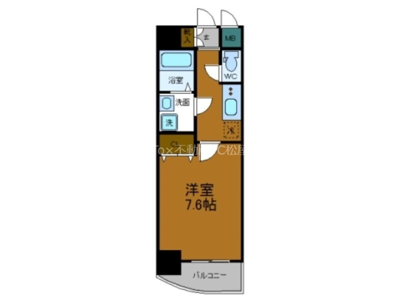 大阪府大阪市中央区徳井町２ 谷町四丁目駅 1K マンション 賃貸物件詳細