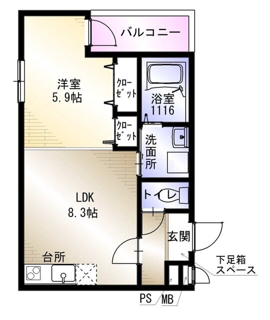 大阪府東大阪市稲葉１ 河内花園駅 1LDK アパート 賃貸物件詳細