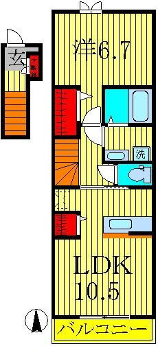 千葉県柏市今谷上町 南柏駅 1LDK アパート 賃貸物件詳細