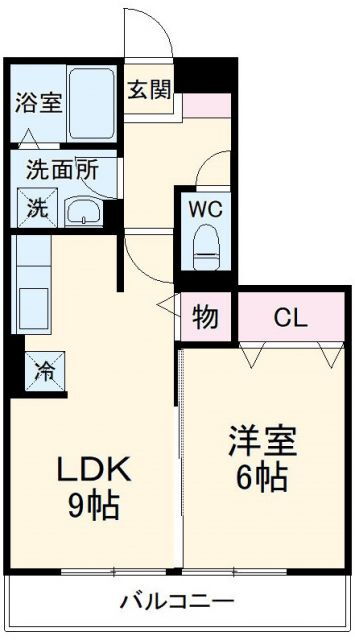 愛知県名古屋市南区六条町２ 道徳駅 1LDK アパート 賃貸物件詳細