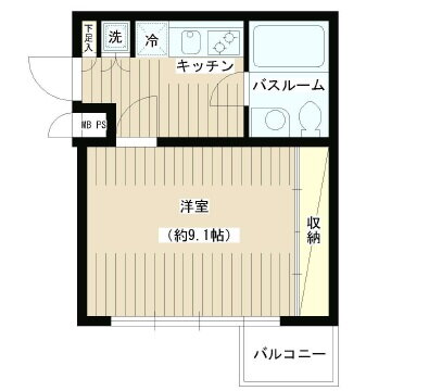 東京都渋谷区広尾５ 広尾駅 1K マンション 賃貸物件詳細