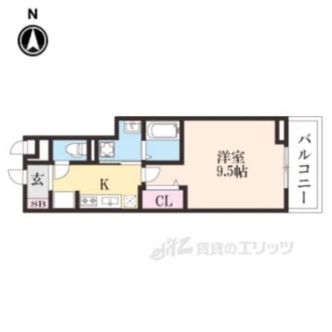 京都府京都市右京区太秦安井小山町 花園駅 1K マンション 賃貸物件詳細