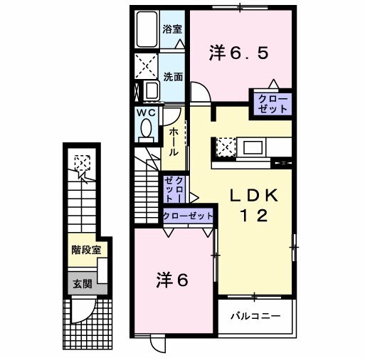 千葉県袖ヶ浦市今井３ 袖ケ浦駅 2LDK アパート 賃貸物件詳細