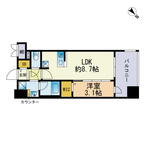 福岡県福岡市東区千早４ 千早駅 1LDK マンション 賃貸物件詳細
