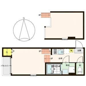 Ｓｔａｇｅ金城 2階 1K 賃貸物件詳細