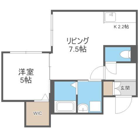 北海道札幌市東区北二十一条東１ 北２４条駅 1LDK マンション 賃貸物件詳細