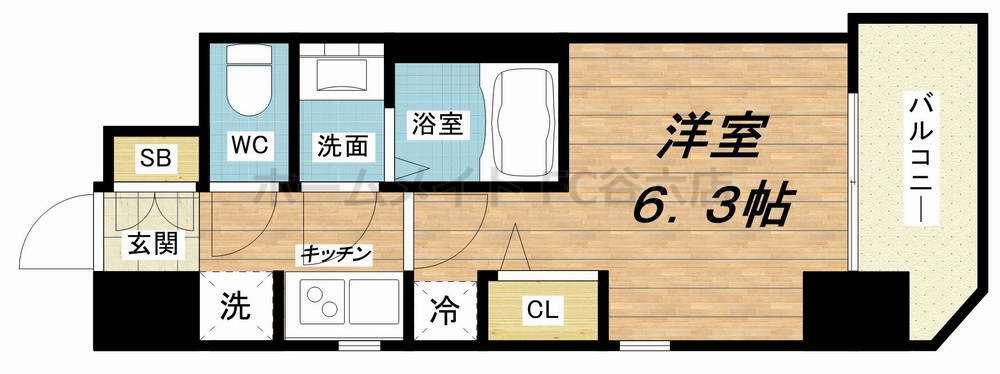 大阪府大阪市西区九条南３ 九条駅 1K マンション 賃貸物件詳細