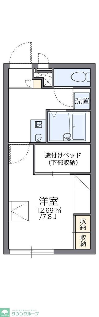 埼玉県行田市長野２ 東行田駅 1K アパート 賃貸物件詳細