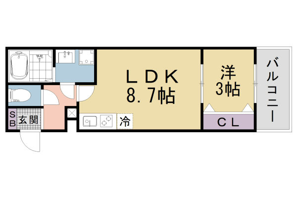 京都府京都市山科区西野山階町 東野駅 1LDK アパート 賃貸物件詳細