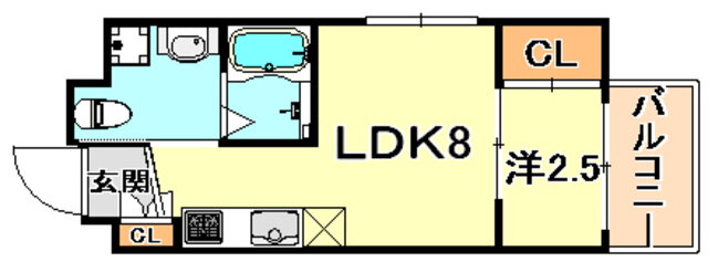 兵庫県神戸市兵庫区西橘通１ 高速神戸駅 1LDK マンション 賃貸物件詳細