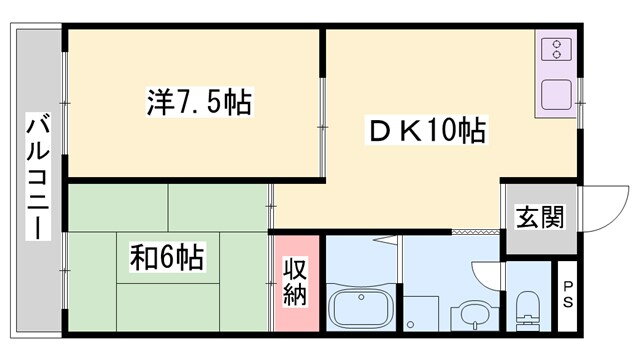 兵庫県加東市社 社町駅 2DK マンション 賃貸物件詳細