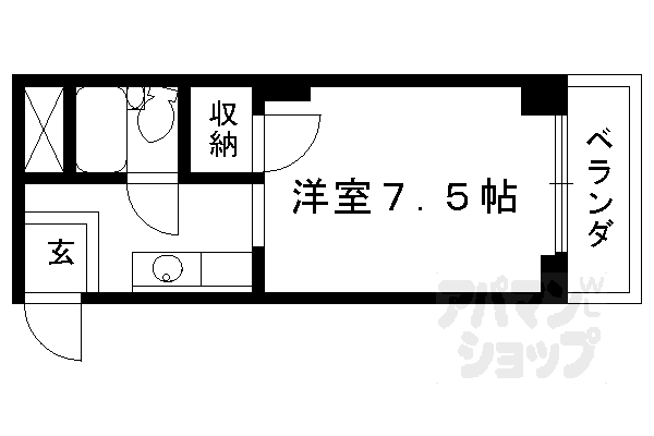 京都府京都市南区吉祥院石原町 桂川駅 1K マンション 賃貸物件詳細