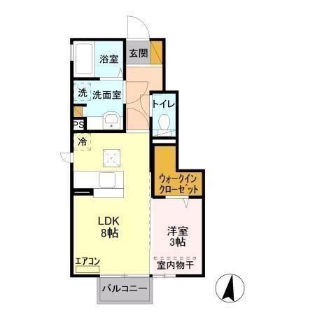 茨城県水戸市元吉田町 水戸駅 1LDK アパート 賃貸物件詳細