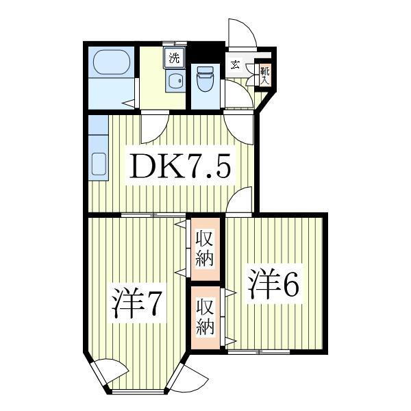 千葉県柏市若柴 柏の葉キャンパス駅 2DK アパート 賃貸物件詳細